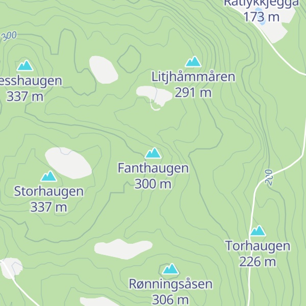 Map of Fanthaugen