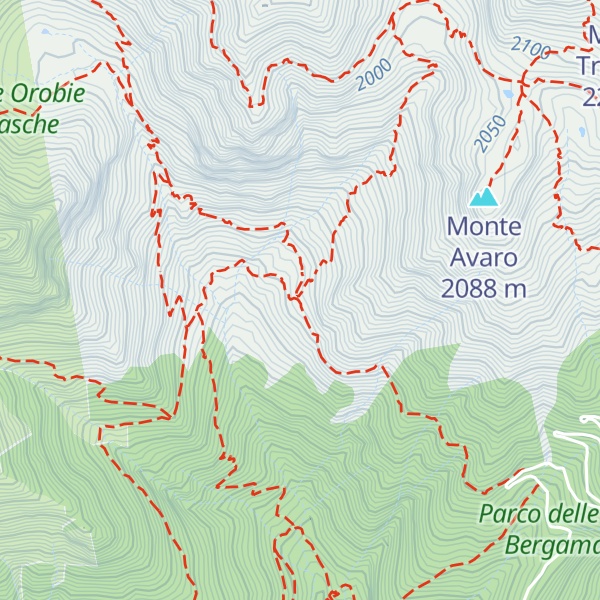 Map of Casera Valletto