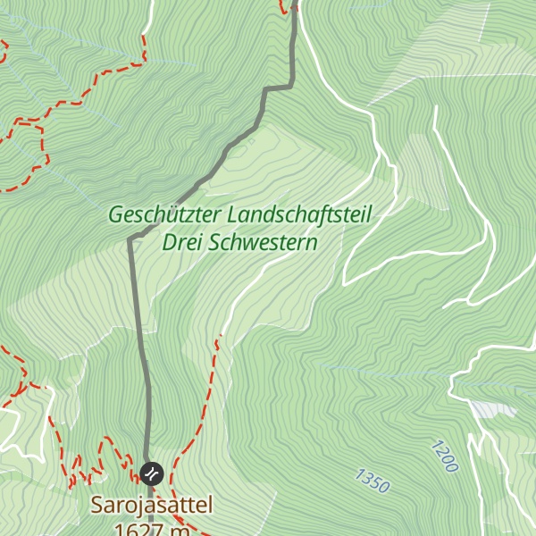 Map of Alpe Saroja