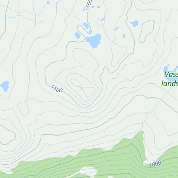 Map of Sæterknatten