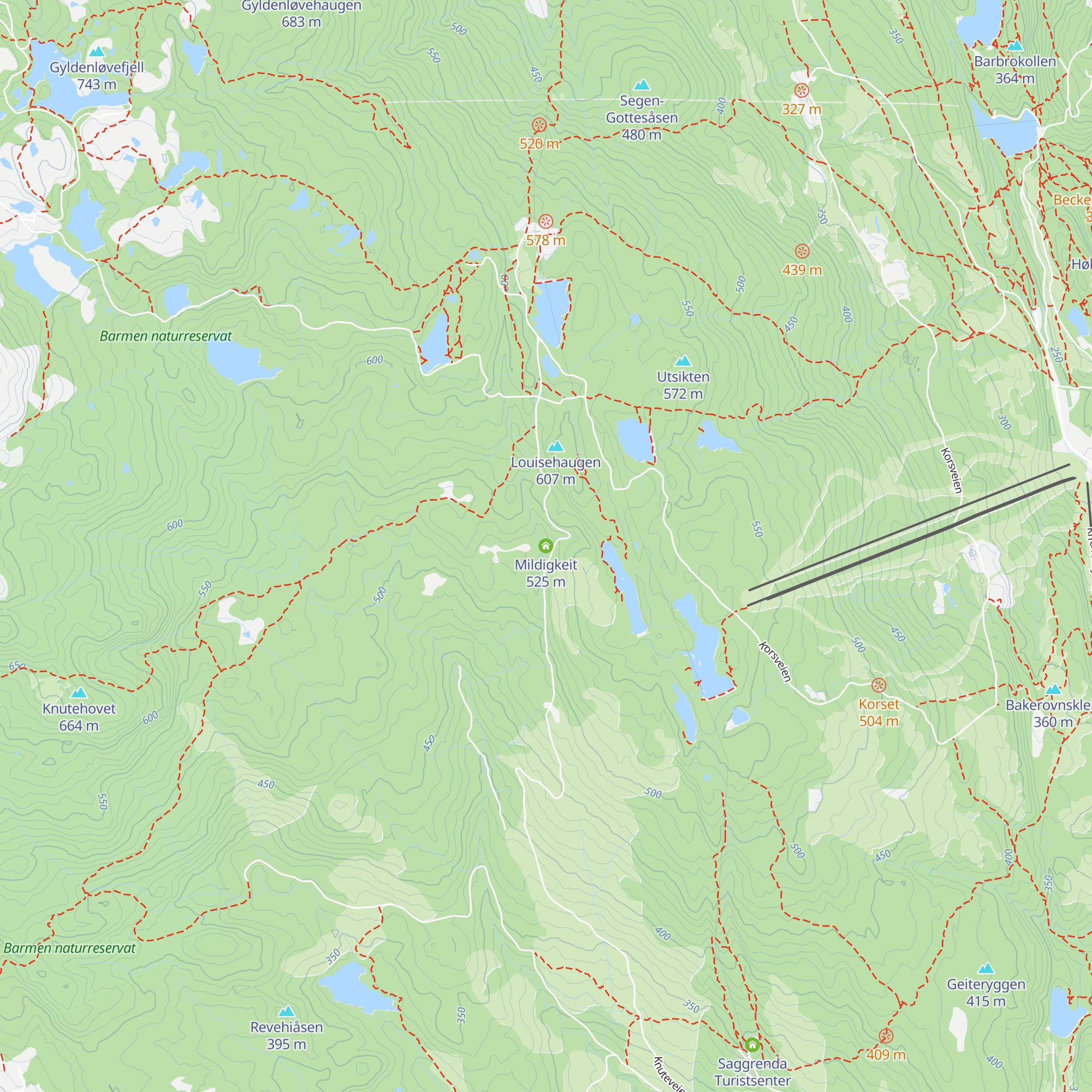 Mildigkeit map
