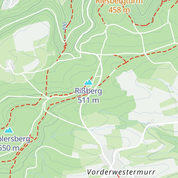 Map of Hoblersberghütte