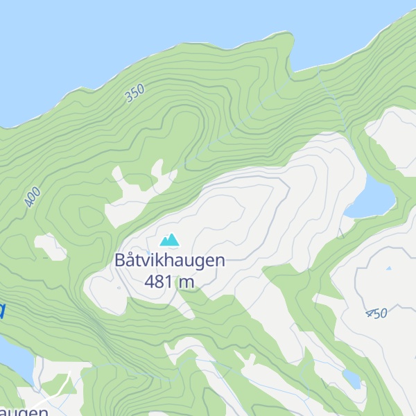 Map of Solemsfjellet