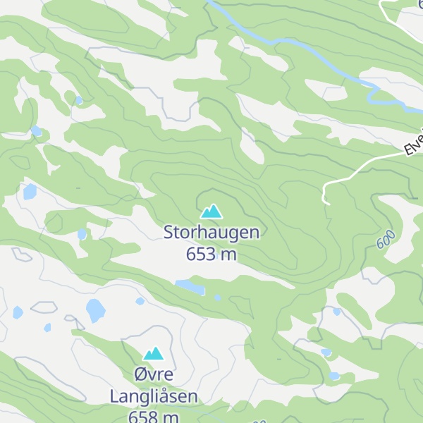 Map of Storhaugen