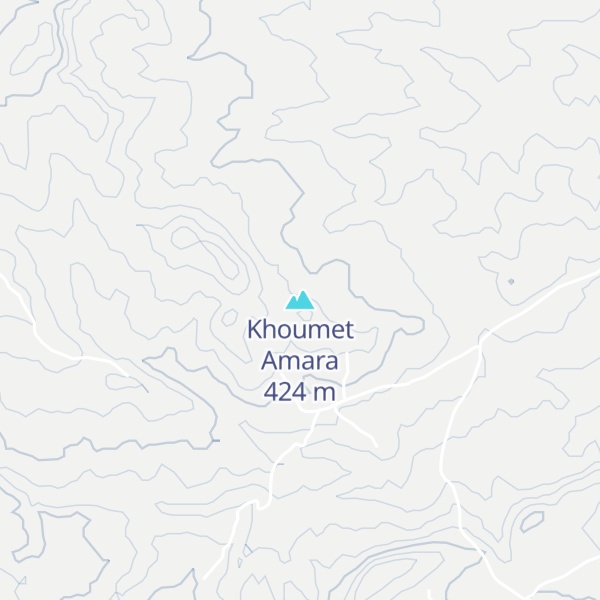 Map of Khoumet Amara