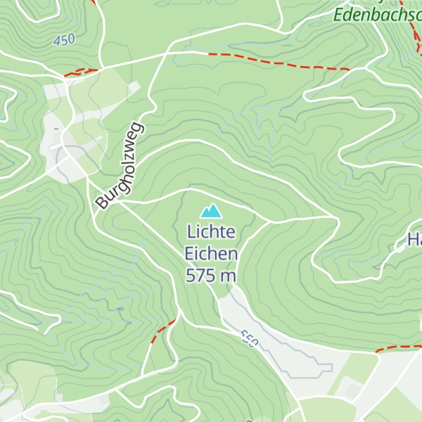 Map of Lichte Eichen