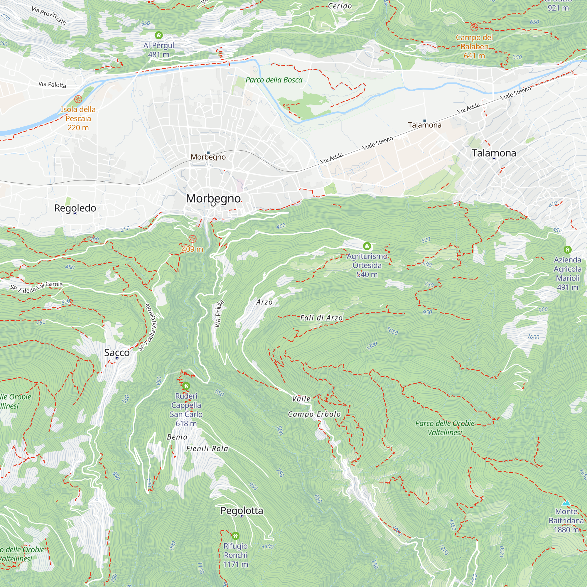 Agriturismo La Selva map