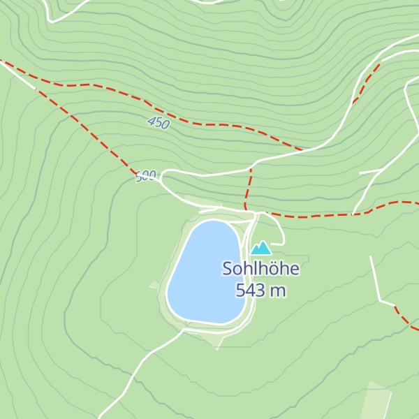 Map of Anton-Schweiger-Hütte