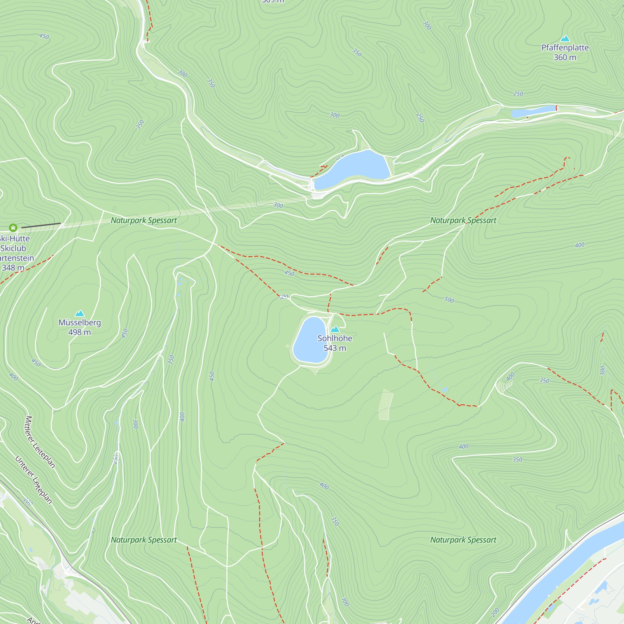 Anton-Schweiger-Hütte map