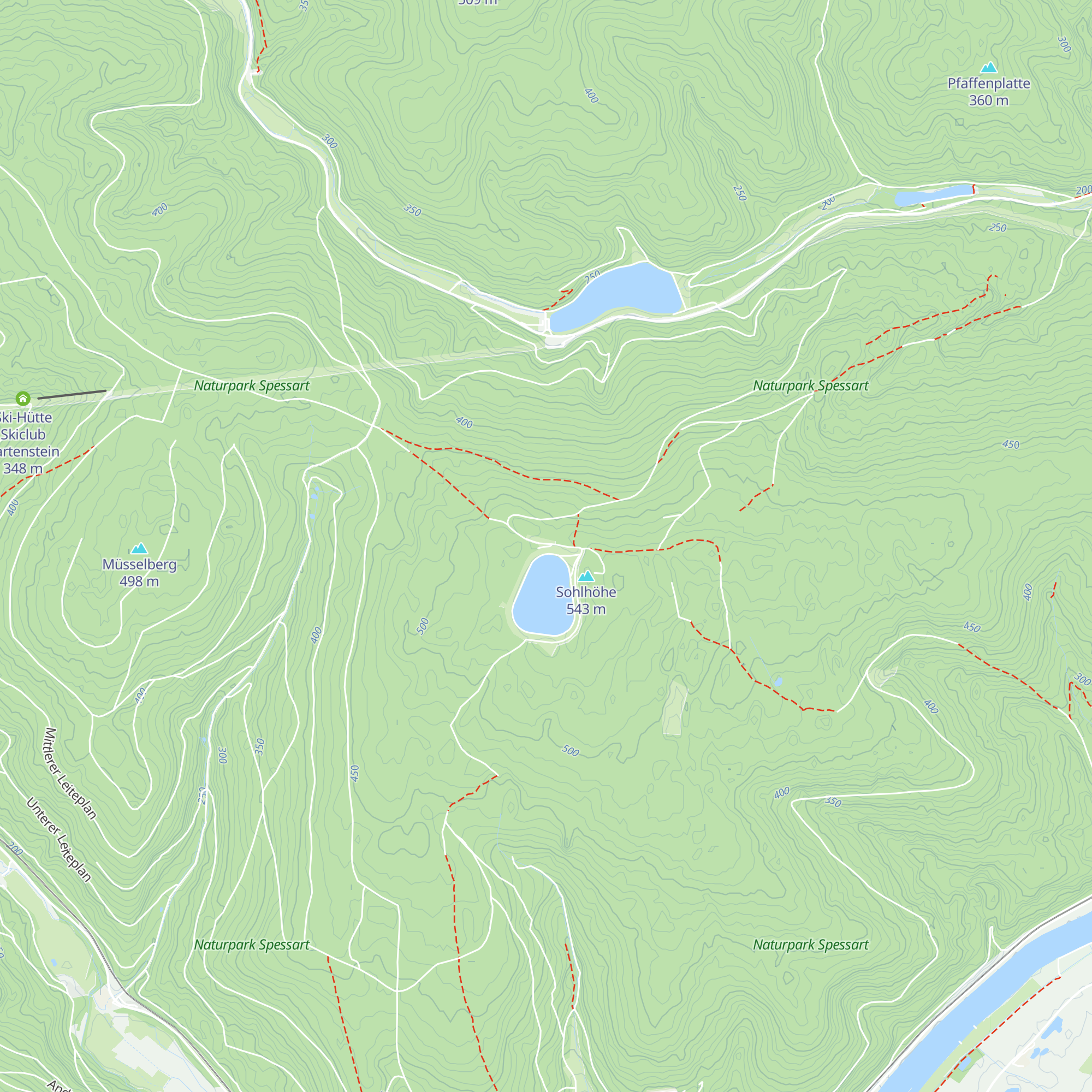 Anton-Schweiger-Hütte map