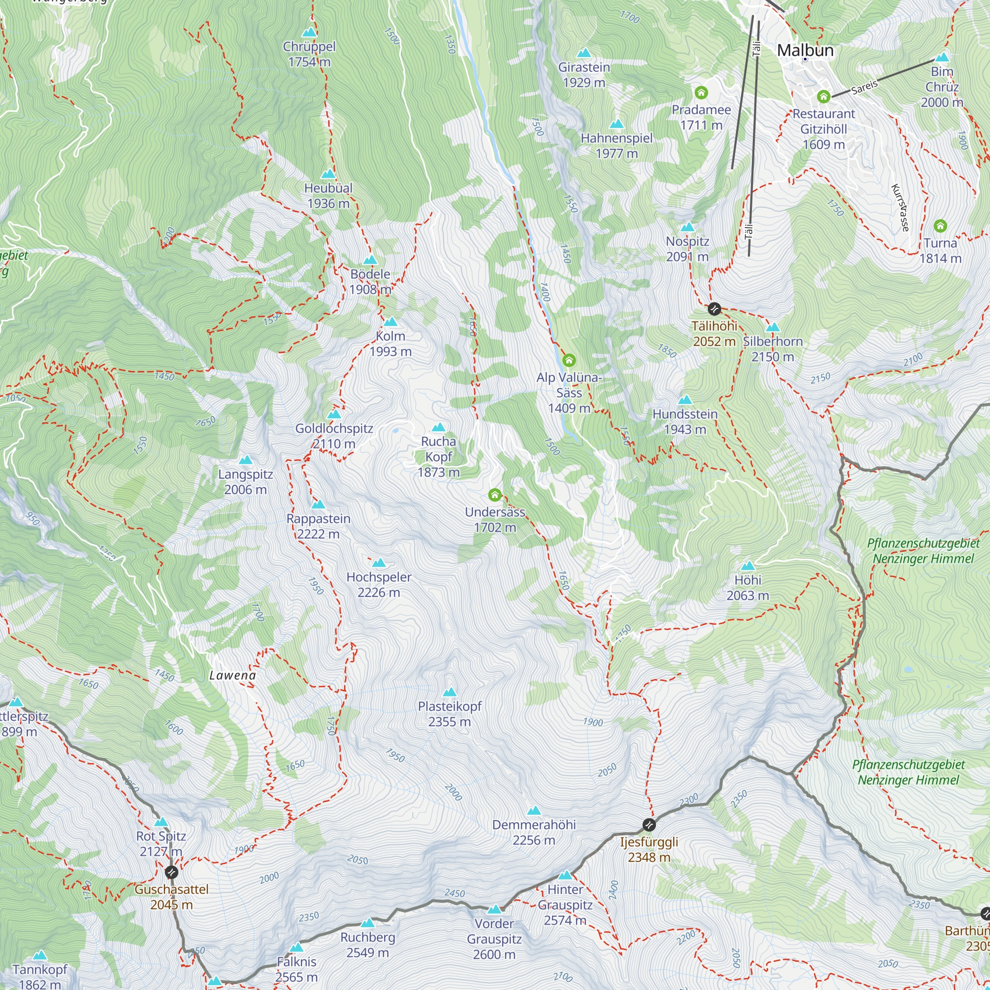 Undersäss map