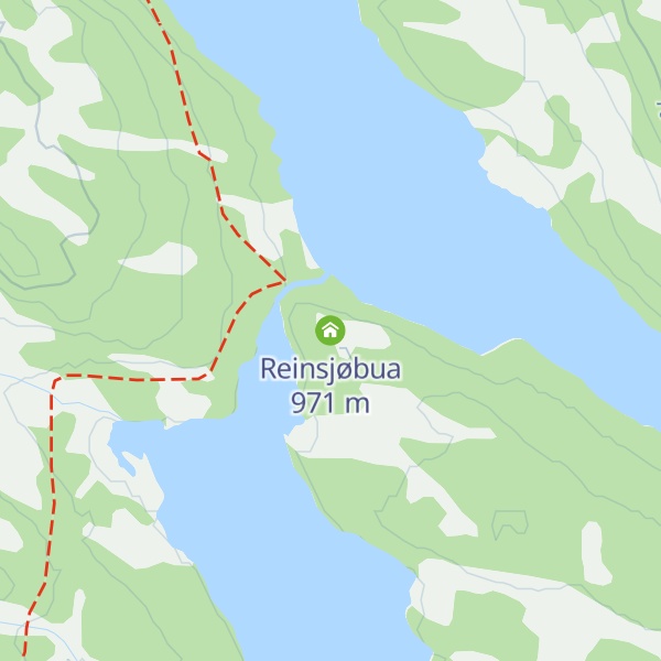 Map of Reinsjøbua