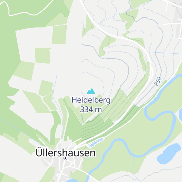 Map of Heidelberg