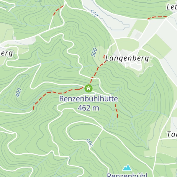 Map of Renzenbühlhütte