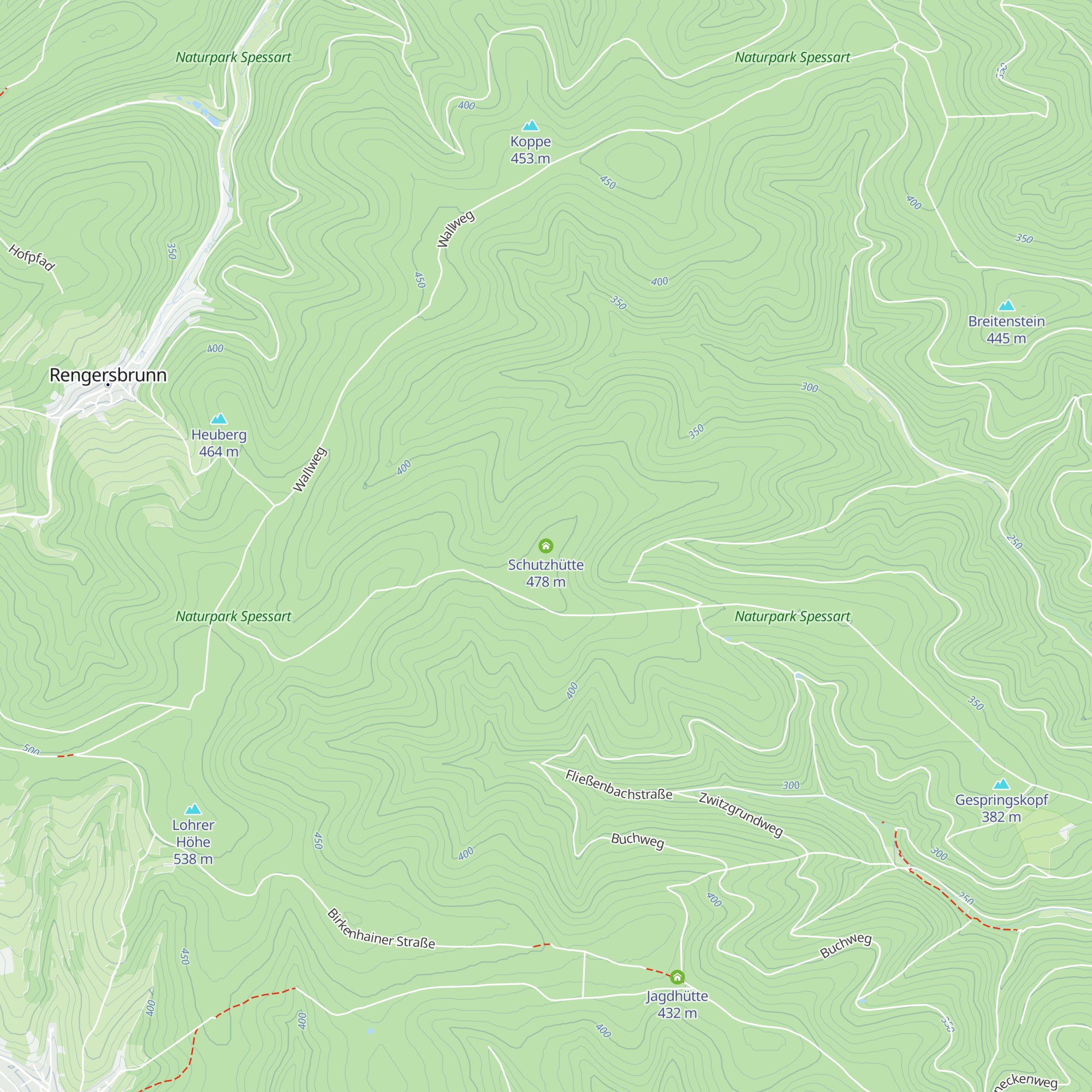 Schutzhütte map