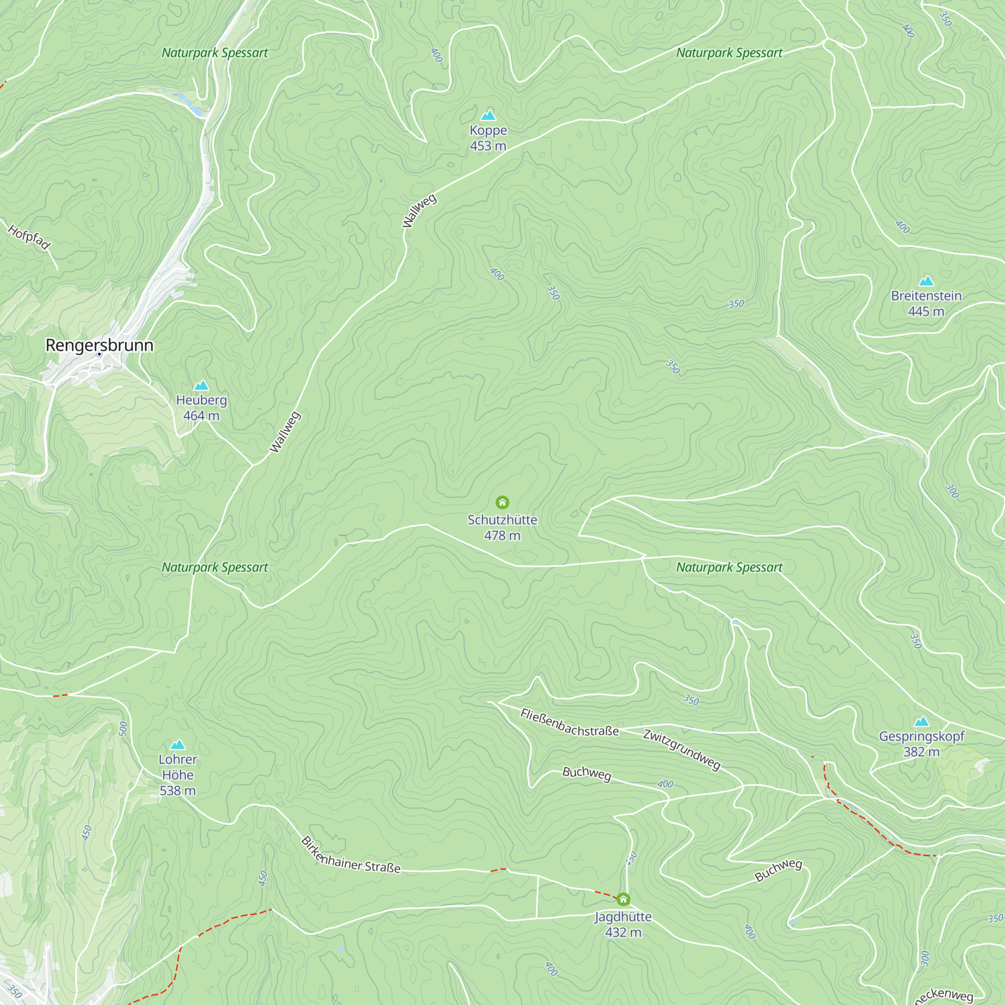 Schutzhütte map