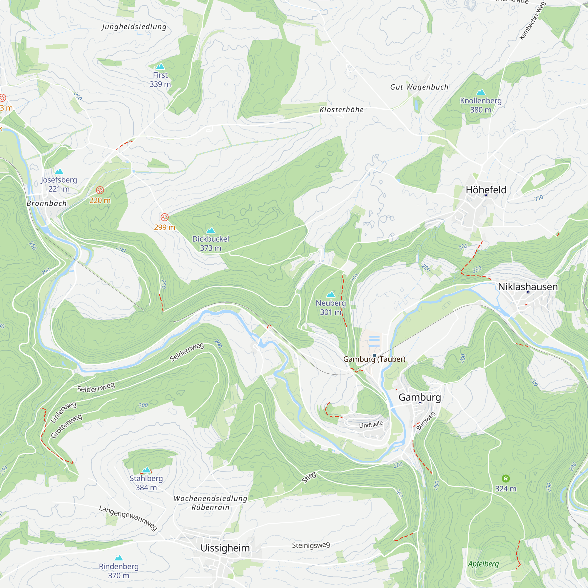 Bauernwaldhütte map
