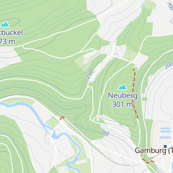 Map of Bauernwaldhütte