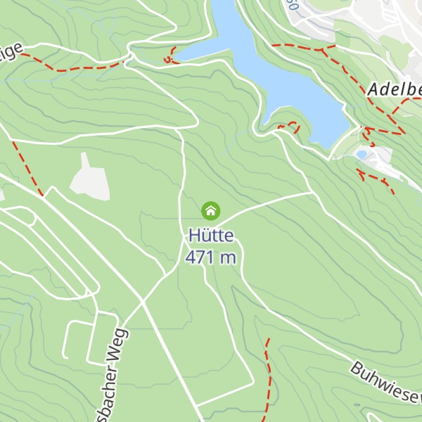 Map of Hütte