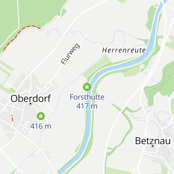 Map of Forsthütte