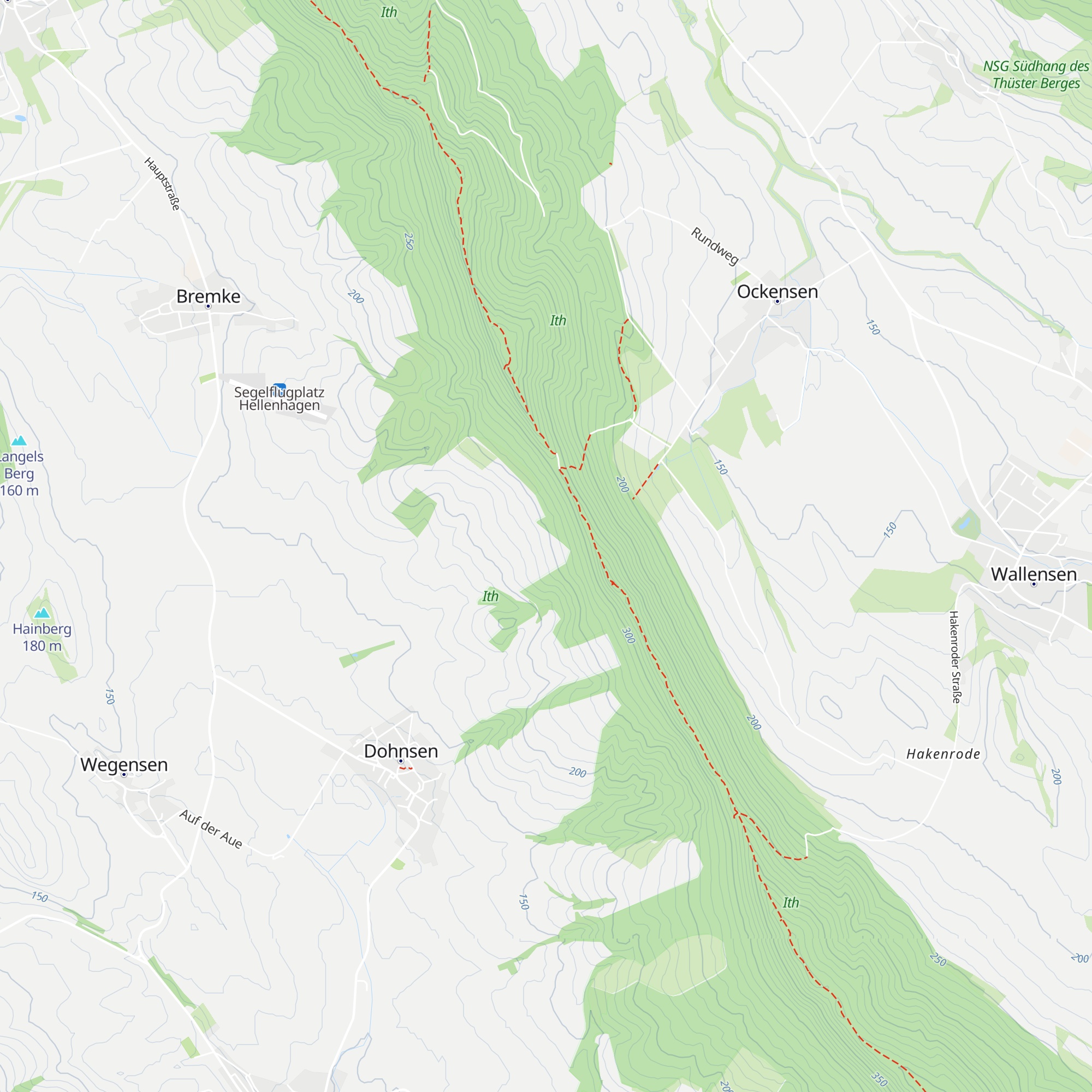 Hütte des Modellflugverein Dohnsen map