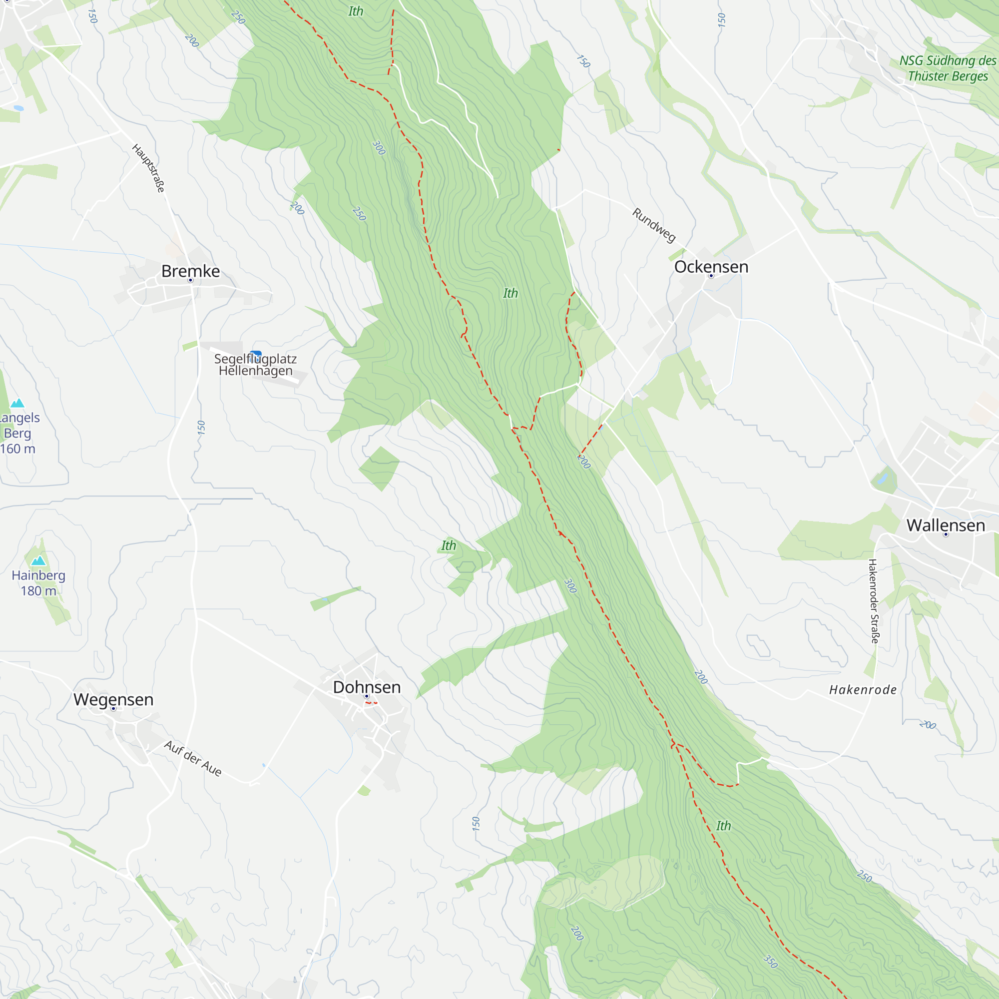 Hütte des Modellflugverein Dohnsen map