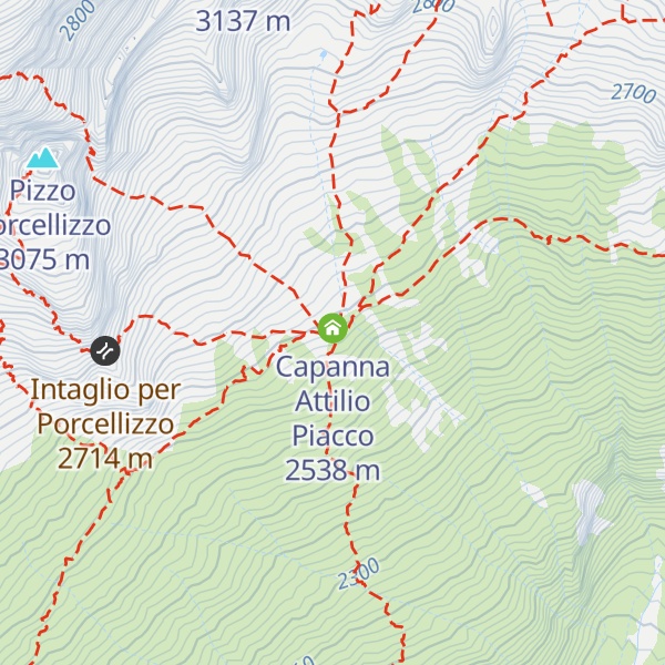Map of Rifugio Luigi Gianetti