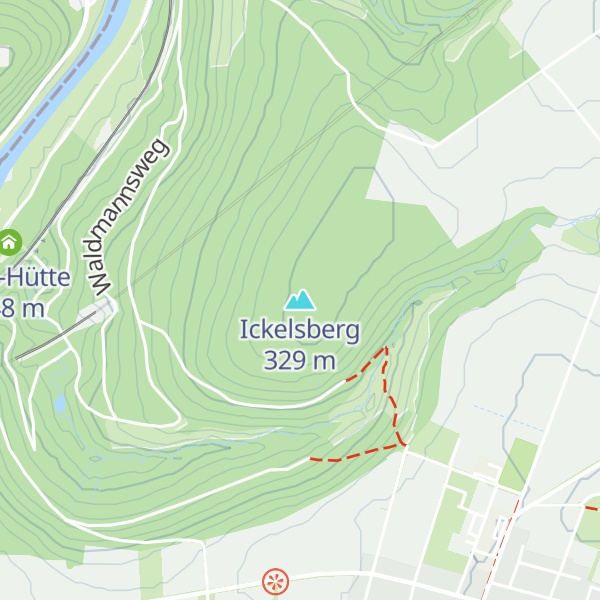Map of Ickelsberg
