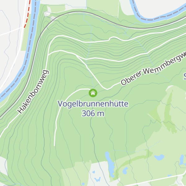 Map of Vogelbrunnenhütte
