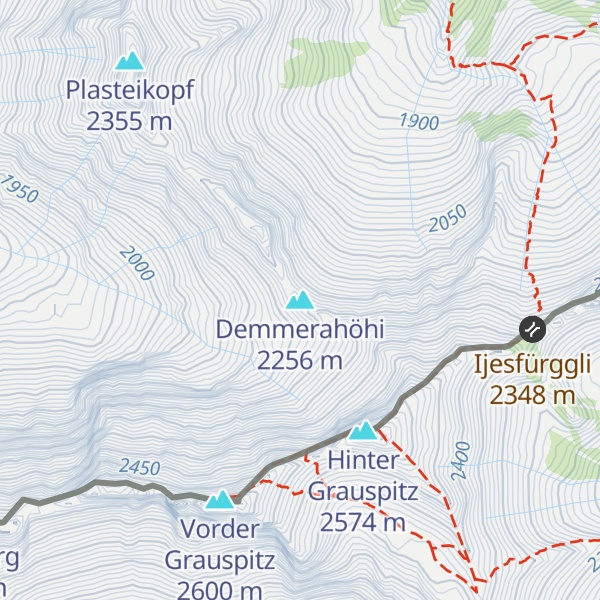 Map of Demmerahöhi