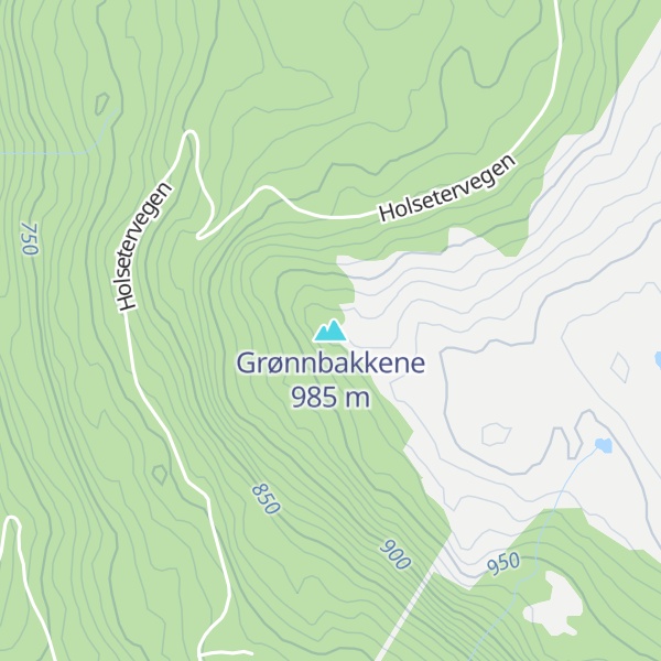 Map of Grønnbakkene
