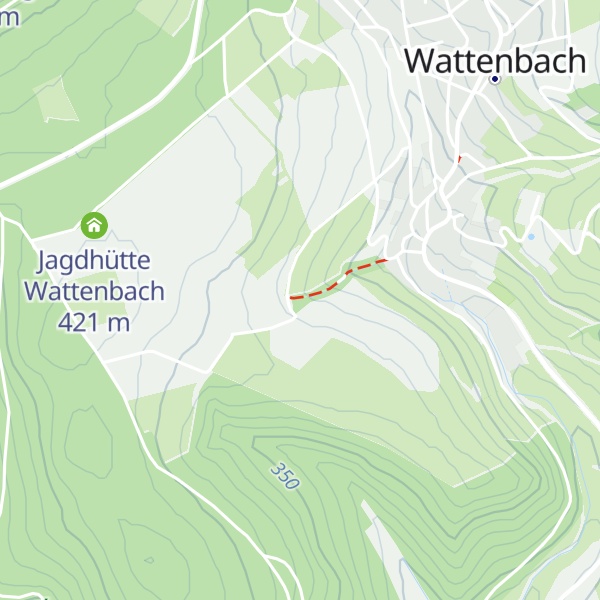 Map of Grillhütte Wattenbach