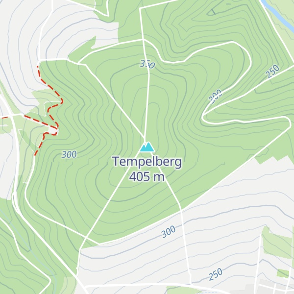 Map of Tempelberg