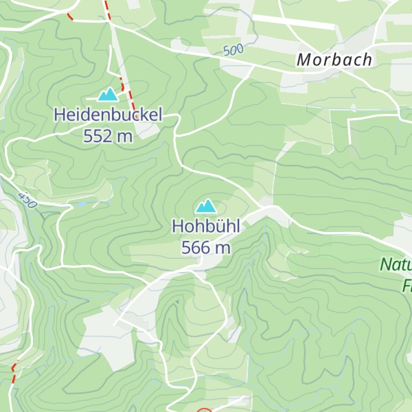 Map of Hohbühl