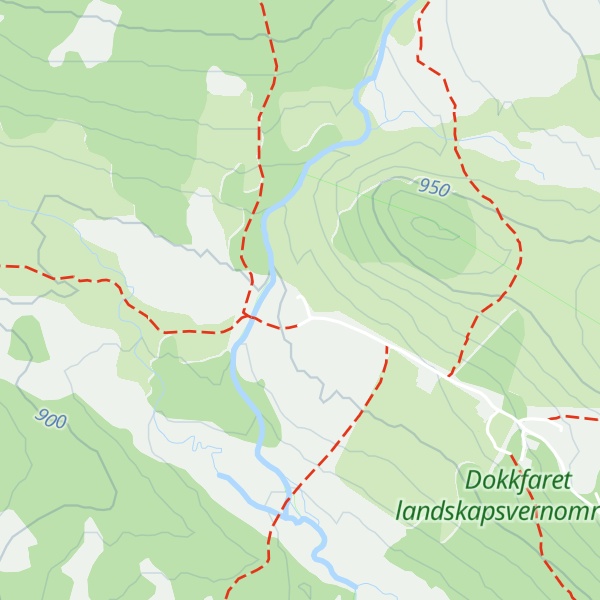 Map of Fehytta Liomseter