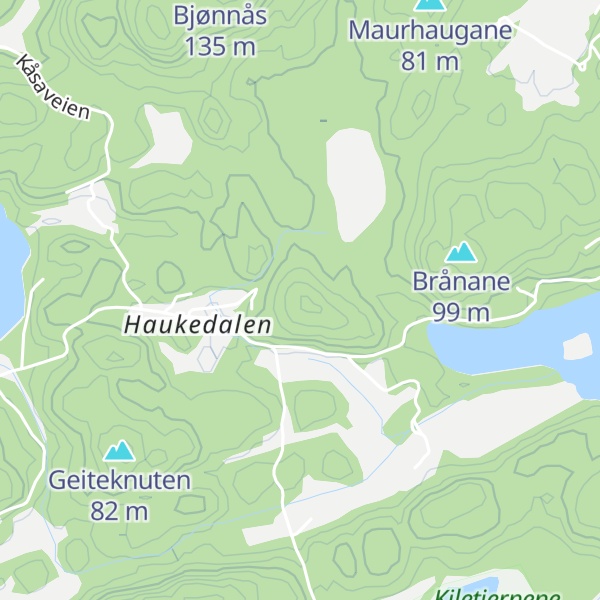 Map of Kalvehagheia