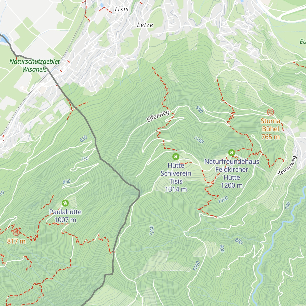 Jägerhütte map