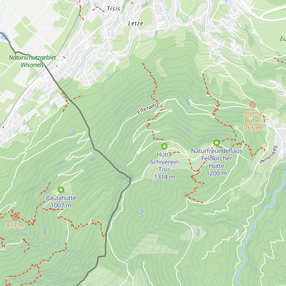 Jägerhütte map