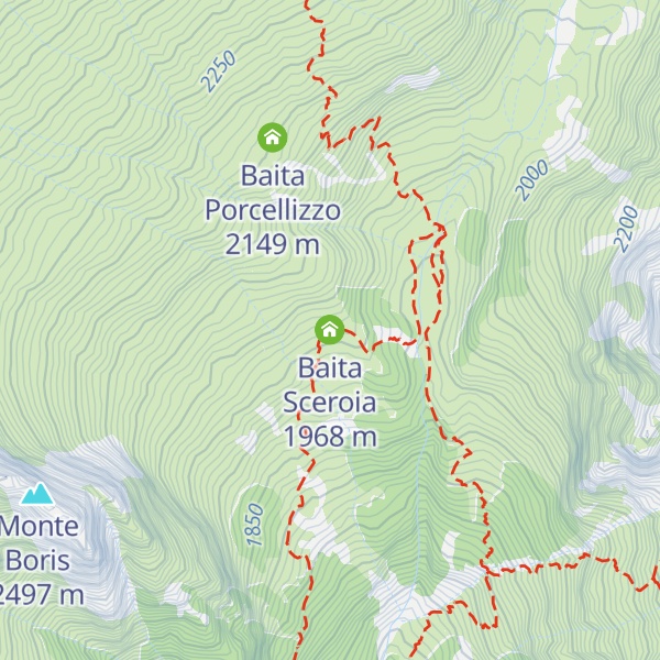 Map of Baita Sceroia
