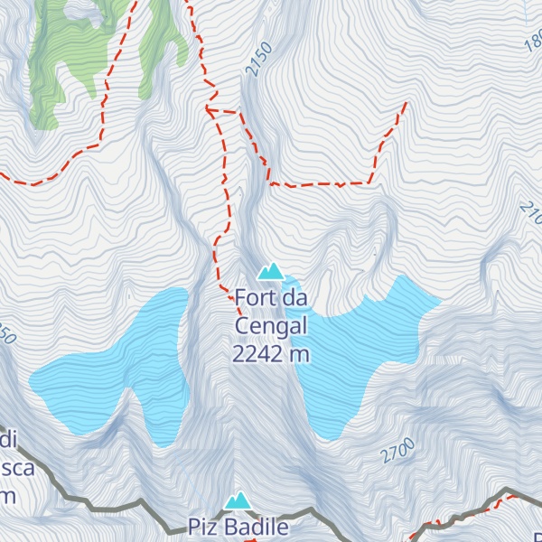Map of Fort da Cengal