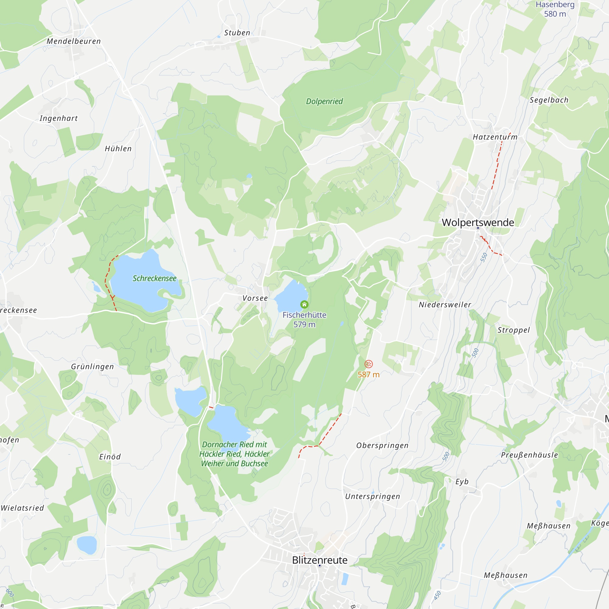 Fischerhütte map