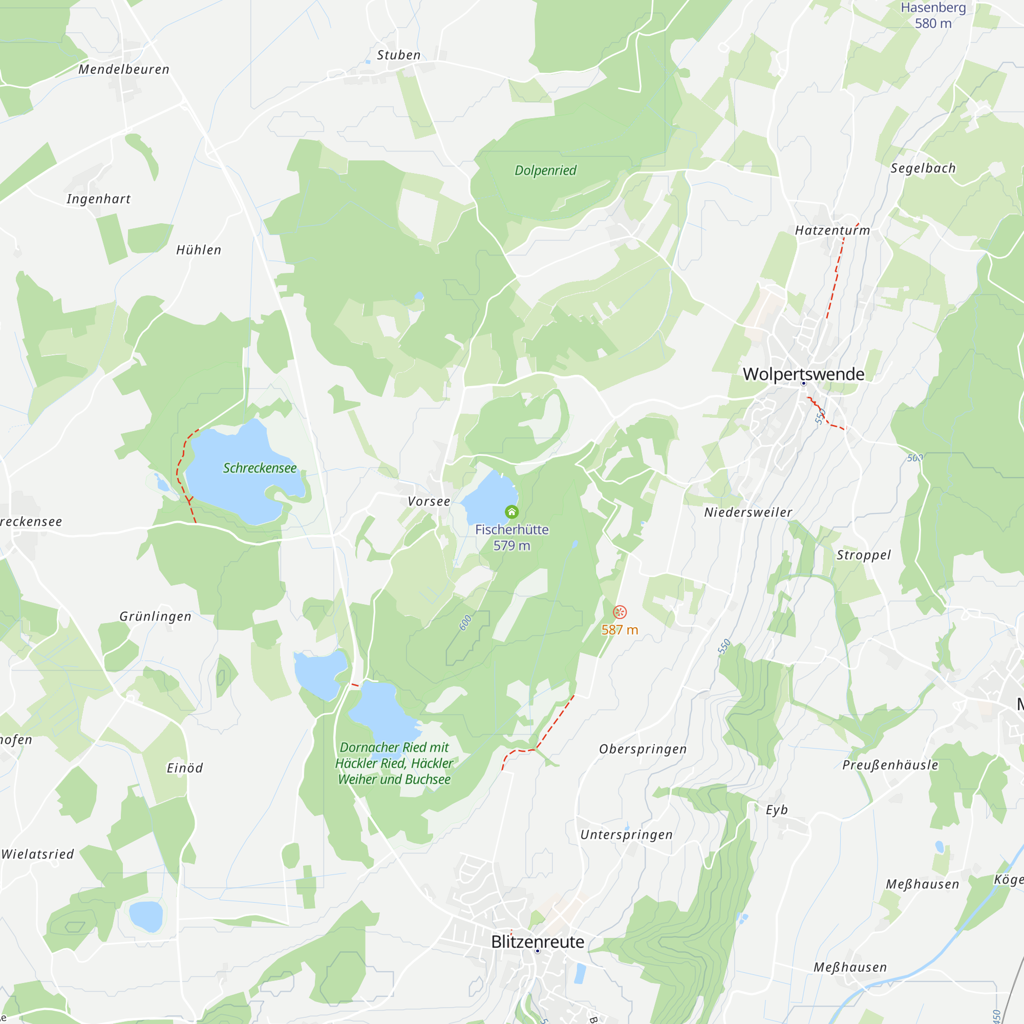 Fischerhütte map