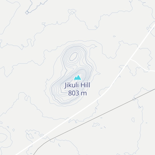 Map of Jikuli Hill