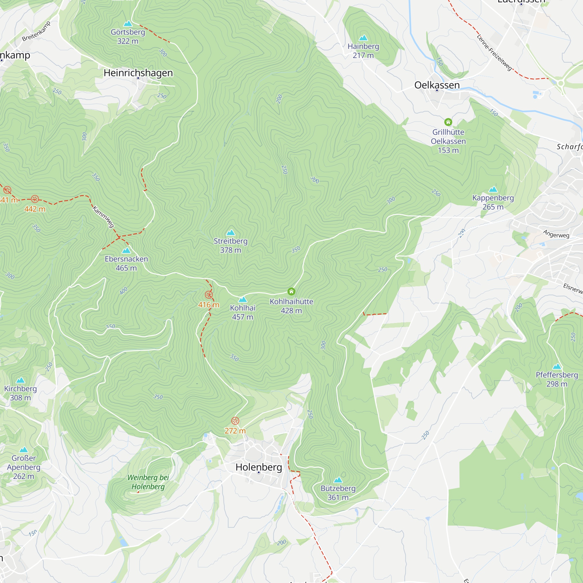 Kohlhaihütte map