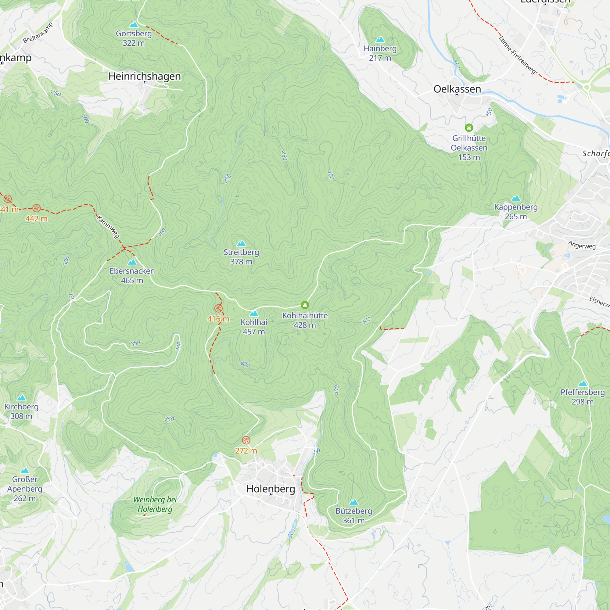 Kohlhaihütte map
