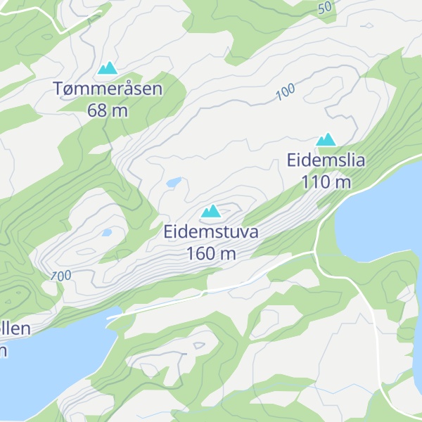 Map of Eidemstuva