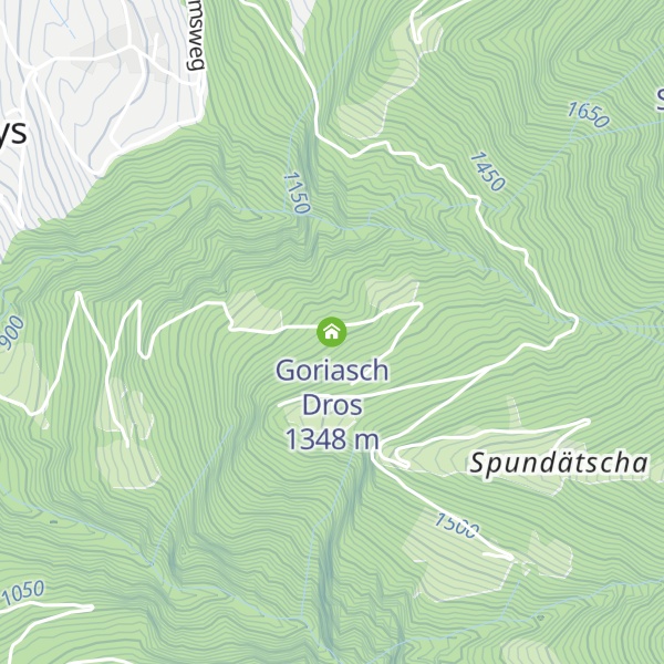 Map of Goriasch Dros