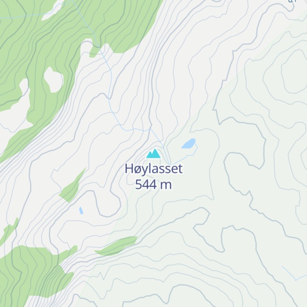 Map of Høylasset