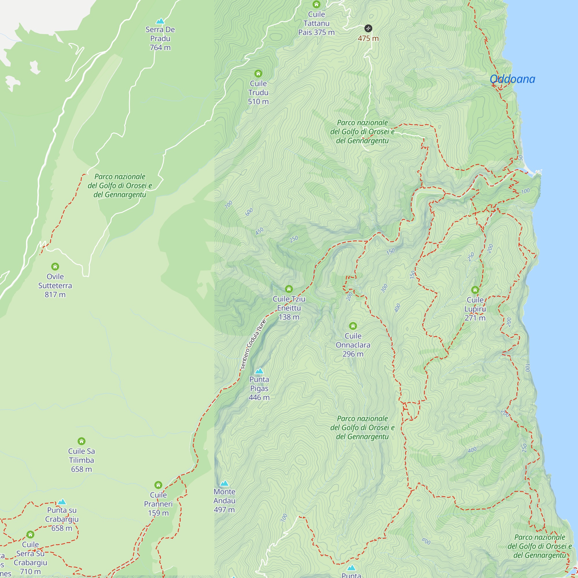 Cuile Tziu Eneittu map