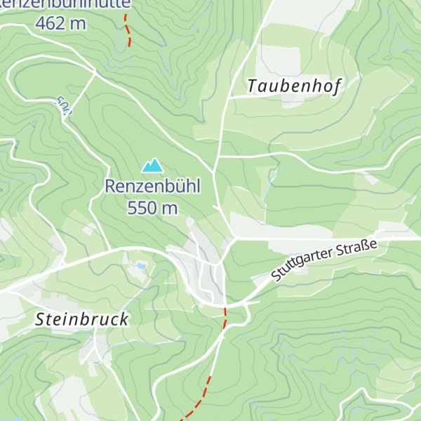 Map of Stebingerhütte